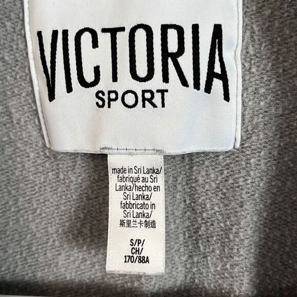 Victorias Secret Sport Gray Crew Neck Sweatshirt Small - Picture 3 of 3